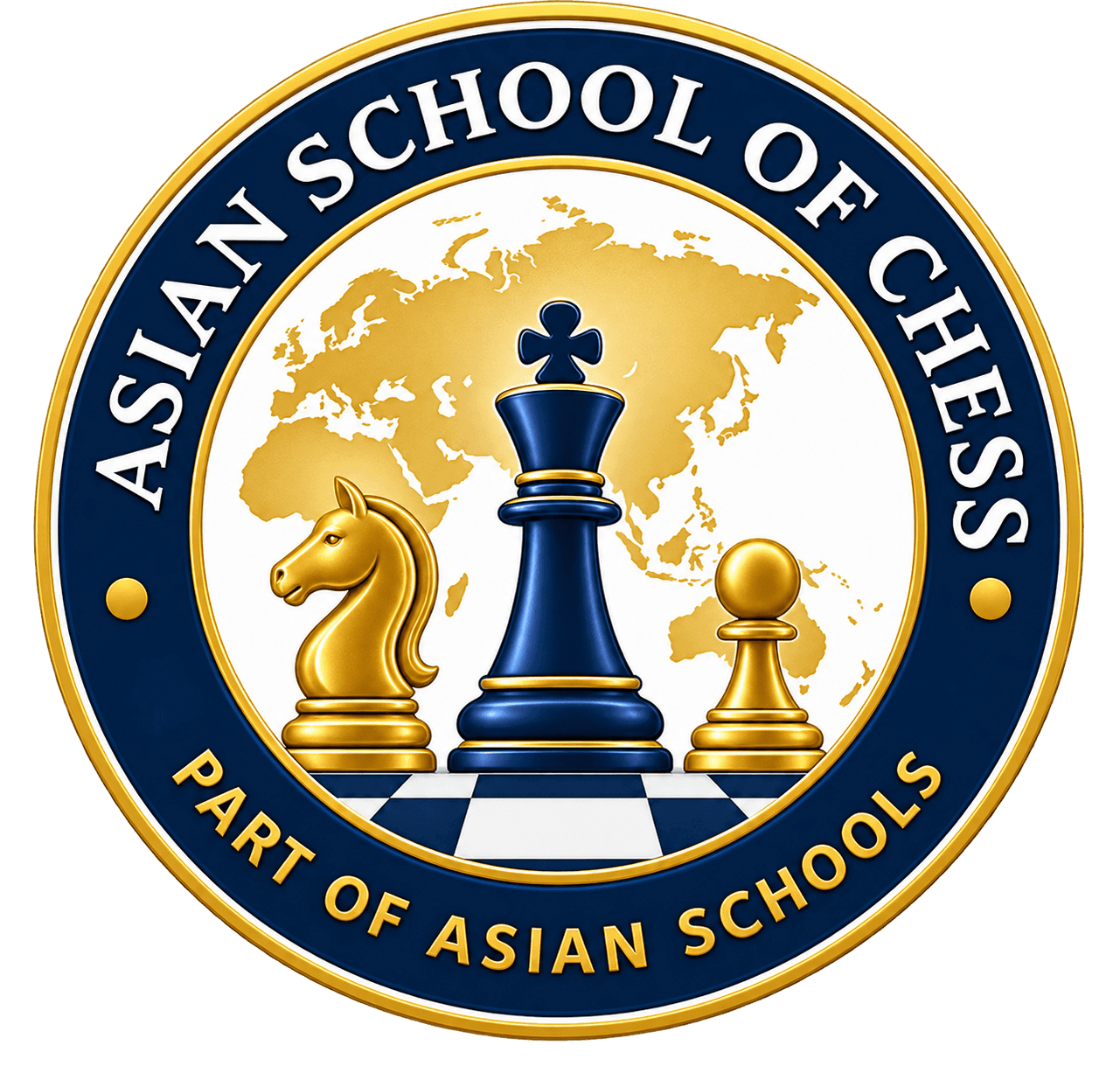 Asian School of Chess Logo